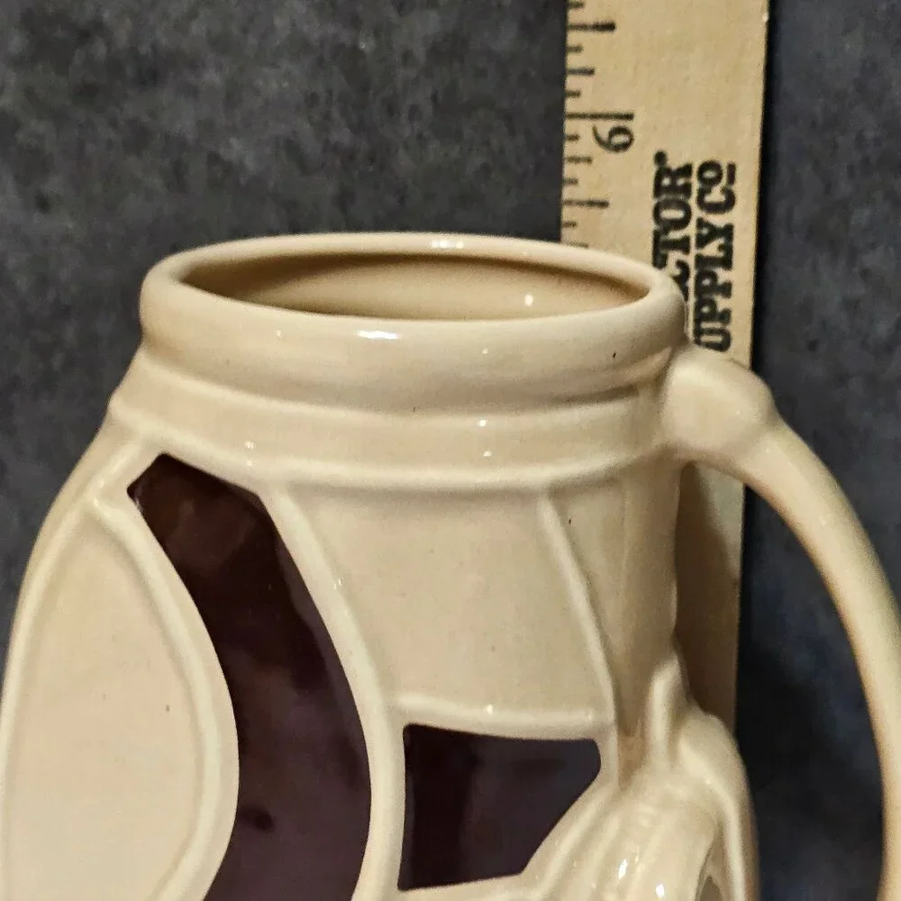 Vintage GOLF BAG Ceramic Beer Stein Coffee Mug Pencil Holder Approx. 16 oz